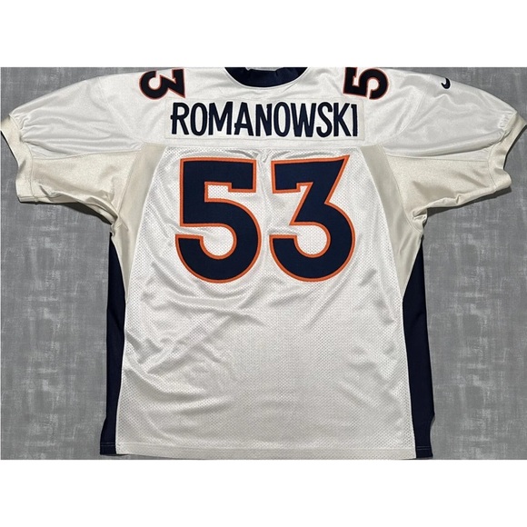 Authentic Vintage Nike NFL Denver Broncos Bill Romanowski Football Jersey - Picture 2 of 8